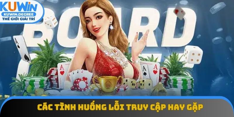 Các tình huống lỗi truy cập hay gặp từ người mới Các tình huống lỗi truy cập hay gặp từ người mới